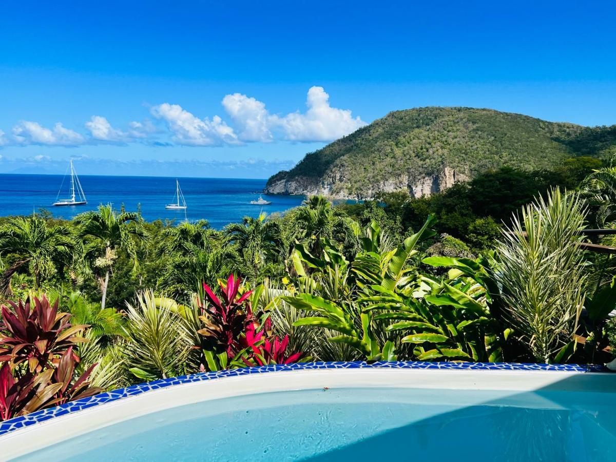 Vue Mer/3Beds/Piscine/Wifi/900 Metres De La Plage Deshaies Exterior foto