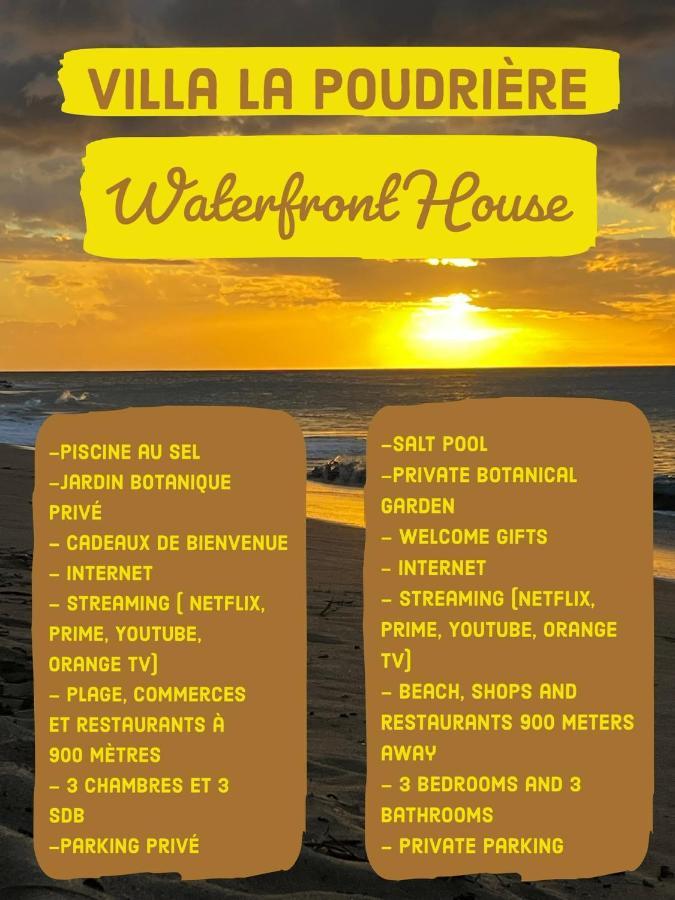 Vue Mer/3Beds/Piscine/Wifi/900 Metres De La Plage Deshaies Exterior foto